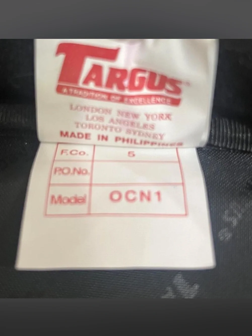 Vintage 2000 Targus Laptop Bag Y2K Briefcase Computer Case Description: 💻 Vinta